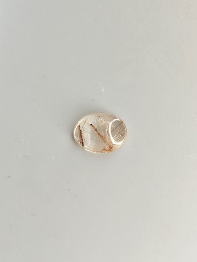 Rutiilikvartsi 2.4 ct, ovaali