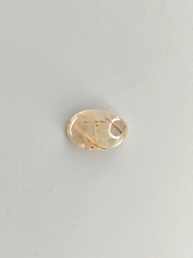 Rutiilikvartsi 3.4 ct, ovaali
