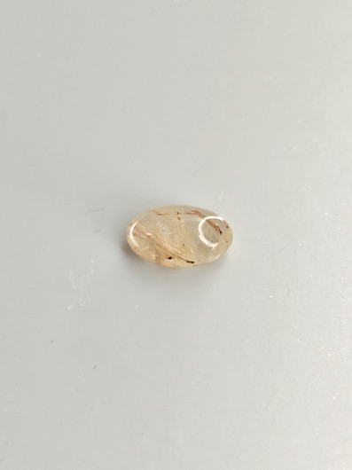 Rutiilikvartsi 3.4 ct, ovaali