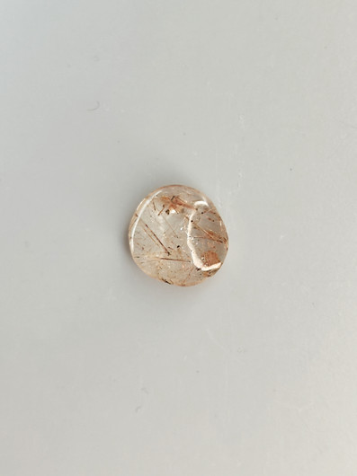 Rutiilikvartsi 3.2 ct, pyöreä