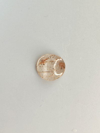 Rutiilikvartsi 3.2 ct, pyöreä
