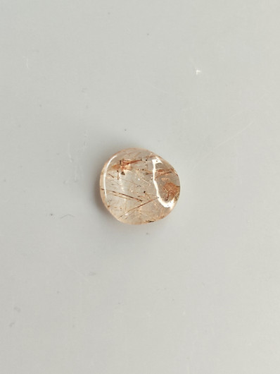 Rutiilikvartsi 3.2 ct, pyöreä