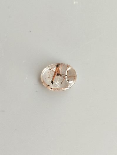 Rutiilikvartsi 1.2 ct, ovaali