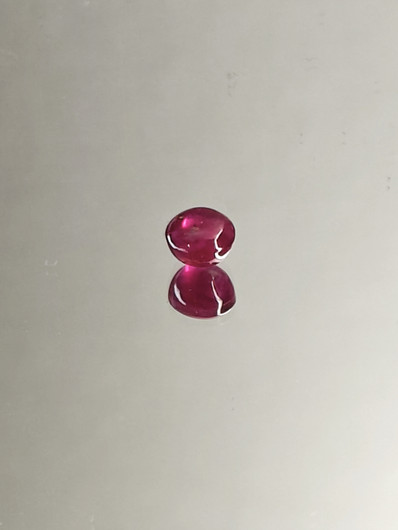 Rubiini 2 ct pyöreä