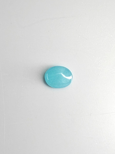 Turkoosi 3,9 ct ovaali