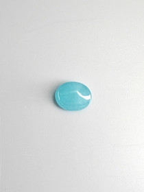 Turkoosi 3,9 ct ovaali