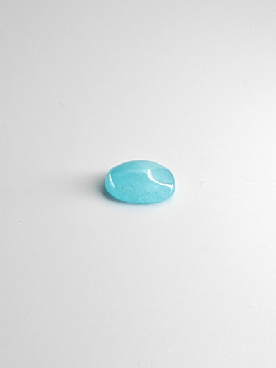 Turkoosi 3,9 ct ovaali