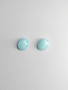 Turkoosi pari 9 x 7 x 3 mm ovaali