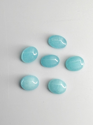 Turkoosi erä ( 9 x 7 - 9 x 6 mm) ovaali