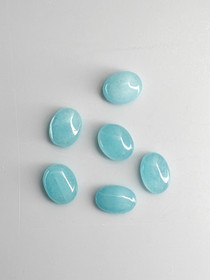 Turkoosi erä ( 9 x 7 - 9 x 6 mm) ovaali