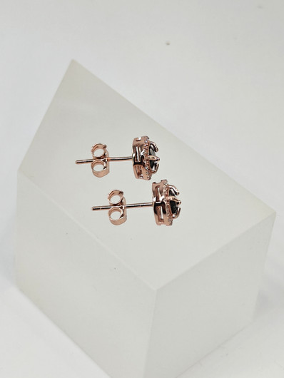 yksilöllinen kullan sävyiset hopeiset onyx korvakorut koristekivillä