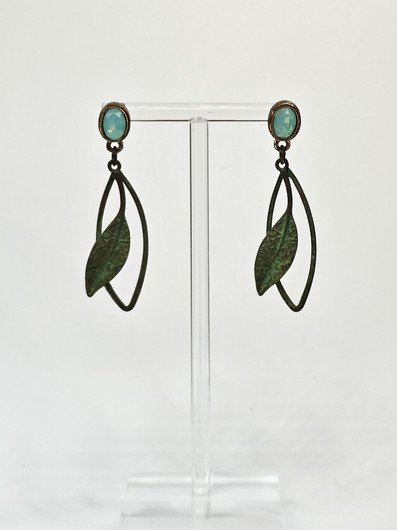 Vintage korvakorut korukivillä