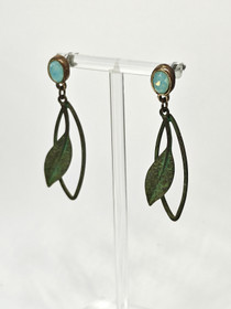 Vintage korvakorut korukivillä