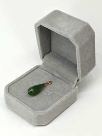 Vintage kultainen jade ripus