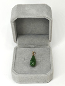 Vintage kultainen jade ripus