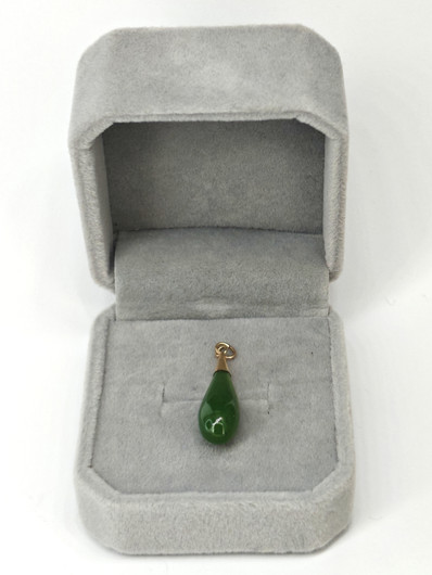 Vintage kultainen jade ripus