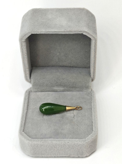 Vintage kultainen jade ripus