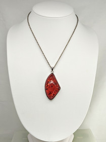 Baltic Amber pendant with chain 
