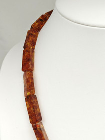 Erikoiset Vintage Itä-meren Meripihka helmet 64cm