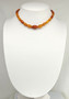 Vintage Itä-meren meripihka kaulakoru 43 cm