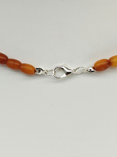 Vintage Itä-meren meripihka kaulakoru 43 cm