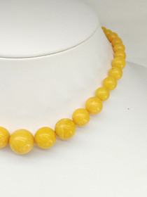 Vintage Itä-meren Meripihka helmet 42 cm