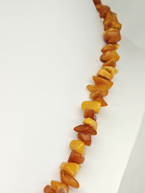 Vintage Itä-meren Meripihka helmet 72 cm