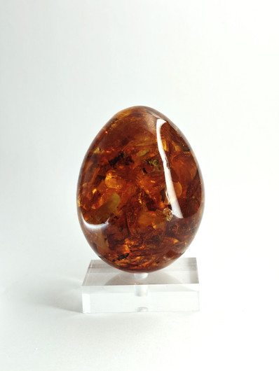 Vintage Itä-meren meripihka muna