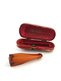 Vintage Itä-meren aito meripihka tupakka holkki