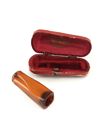 Vintage Itä-meren aito meripihka tupakka holkki