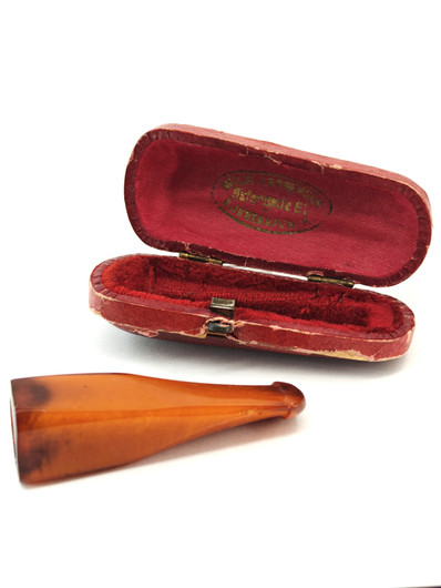 Vintage Itä-meren aito meripihka tupakka holkki