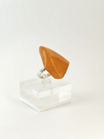 Vintage Baltic Amber ring  
