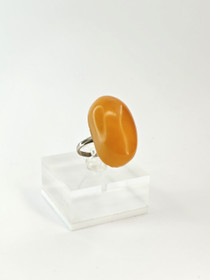 Vintage Baltic Amber ring  
