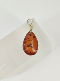 Vintage pendant with Baltic Amber 