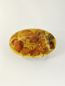 Vintage Baltic amber brooch