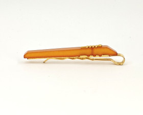 Vintage Baltic Amber tie pin