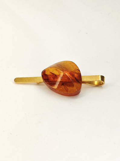 Vintage solmio / kravatti pidin Itä-meren Meripihkaa