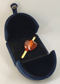 Vintage solmio / kravatti pidin Itä-meren Meripihkaa