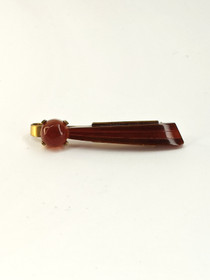 Vintage Baltic Amber tie pin