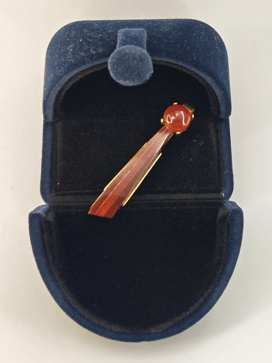 Vintage solmio / kravatti pidin Itä-meren Meripihkaa