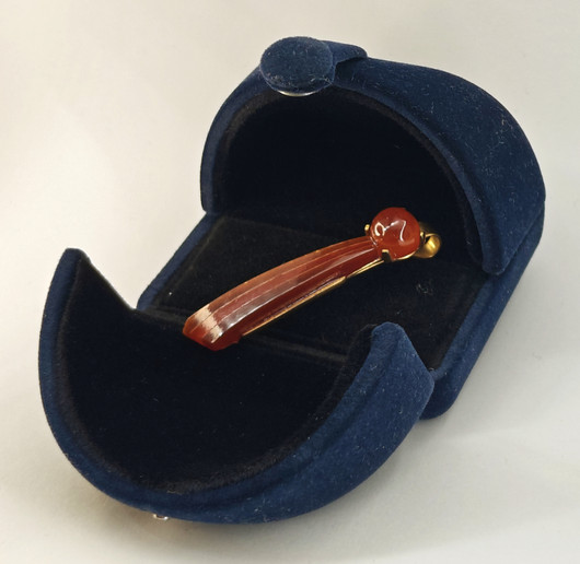 Vintage solmio / kravatti pidin Itä-meren Meripihkaa