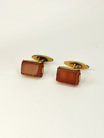 Vintage Baltic amber Cufflinks