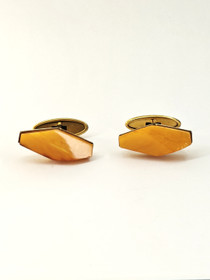 Vintage Baltic amber Cufflinks 