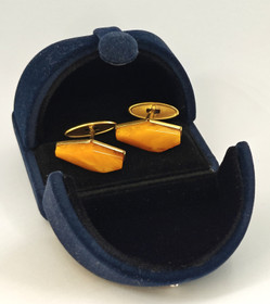Vintage Baltic amber Cufflinks 