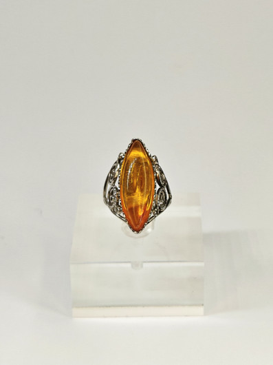 Vintage Itä-meren meripihka sormus