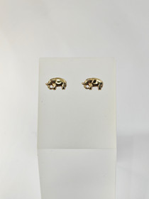 Vintage kultaise norsu  korvakorut  