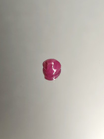 Ruby 1,2 ct heart