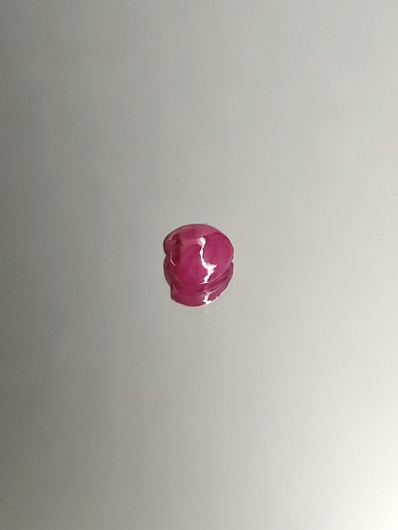 Ruby 1,2 ct heart