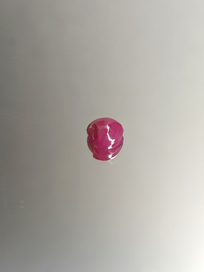 Ruby 1,2 ct heart