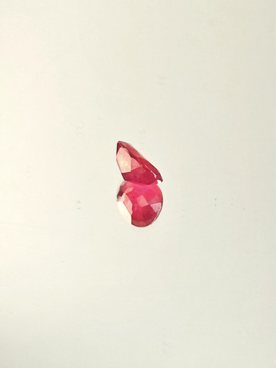 Ruby 3 ct oval